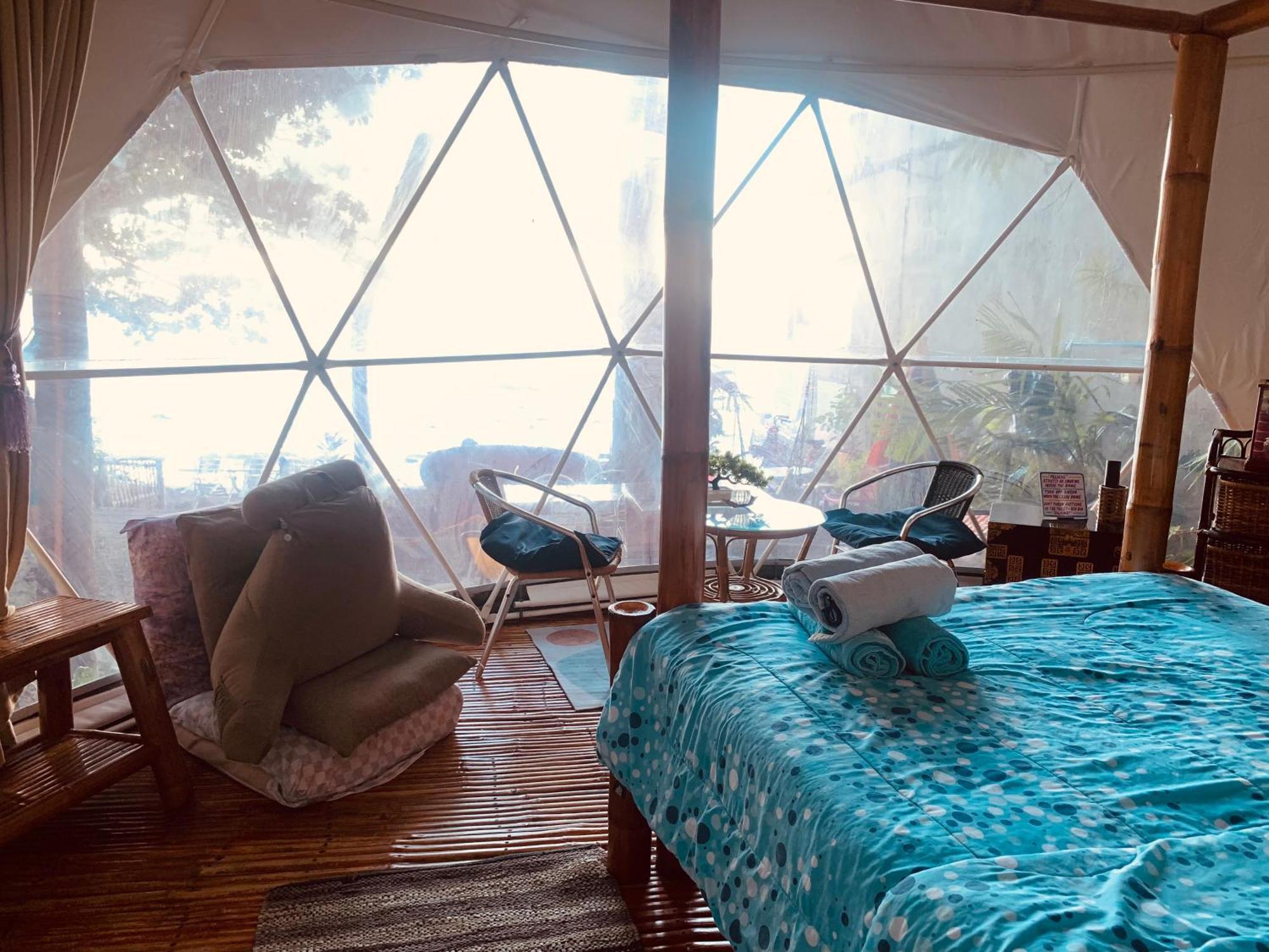 Glamping Dome Dauin Beach Resort Eksteriør billede