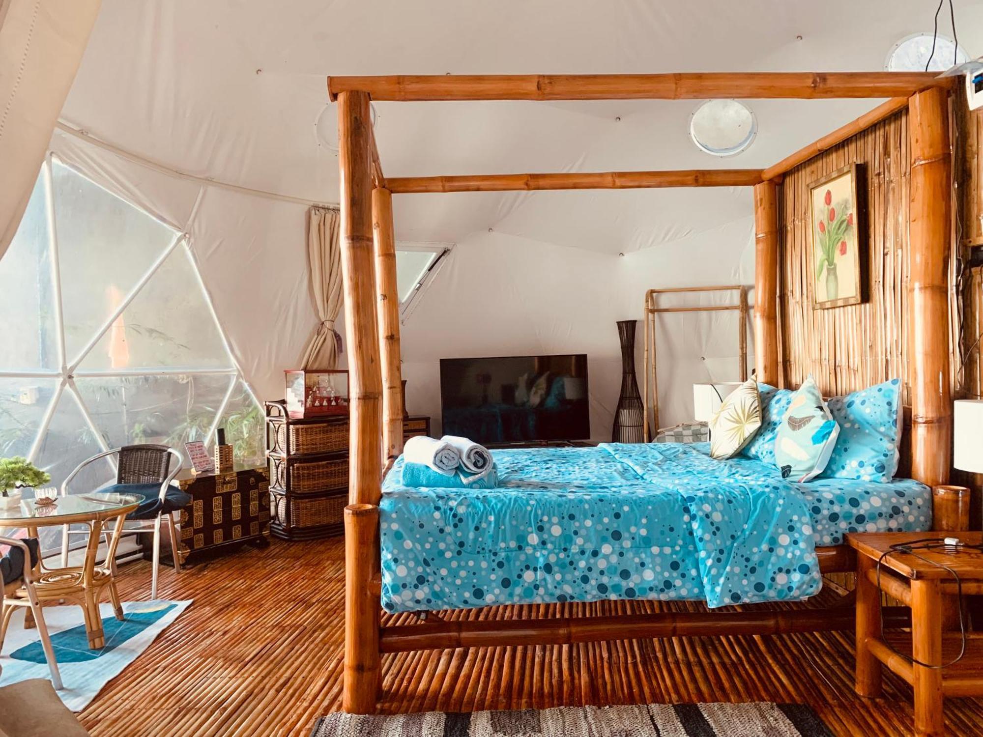 Glamping Dome Dauin Beach Resort Eksteriør billede