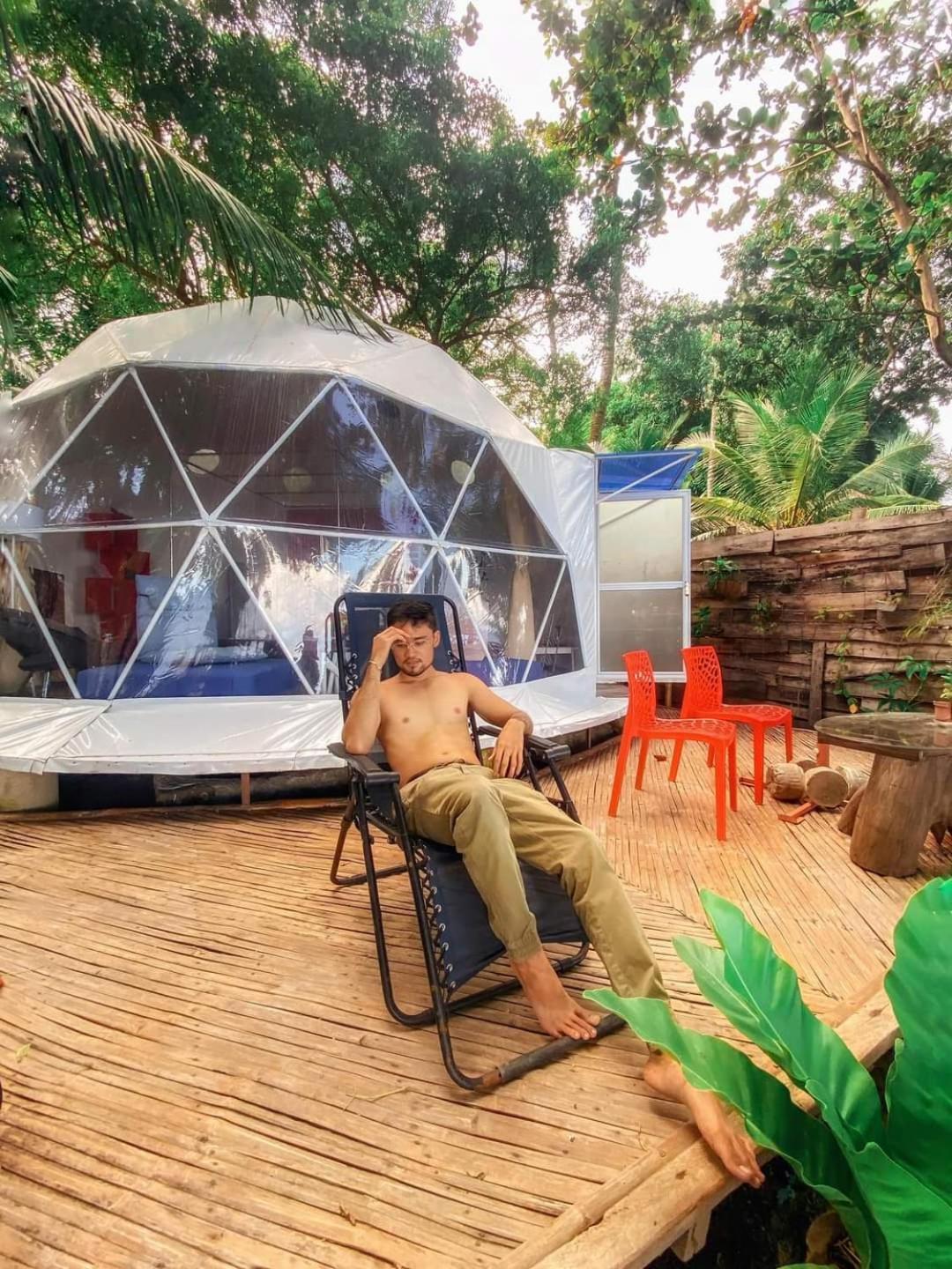 Glamping Dome Dauin Beach Resort Eksteriør billede