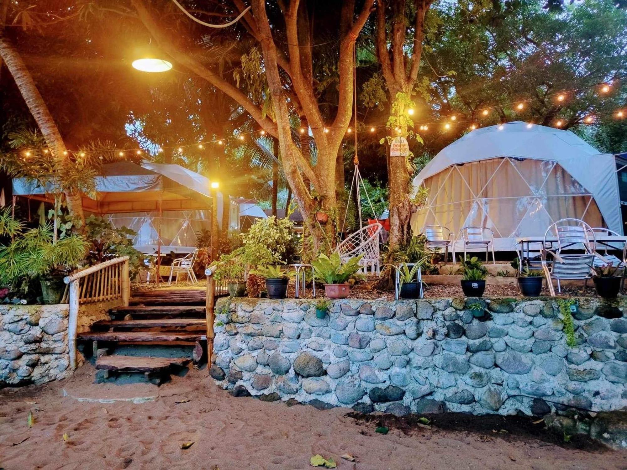 Glamping Dome Dauin Beach Resort Eksteriør billede