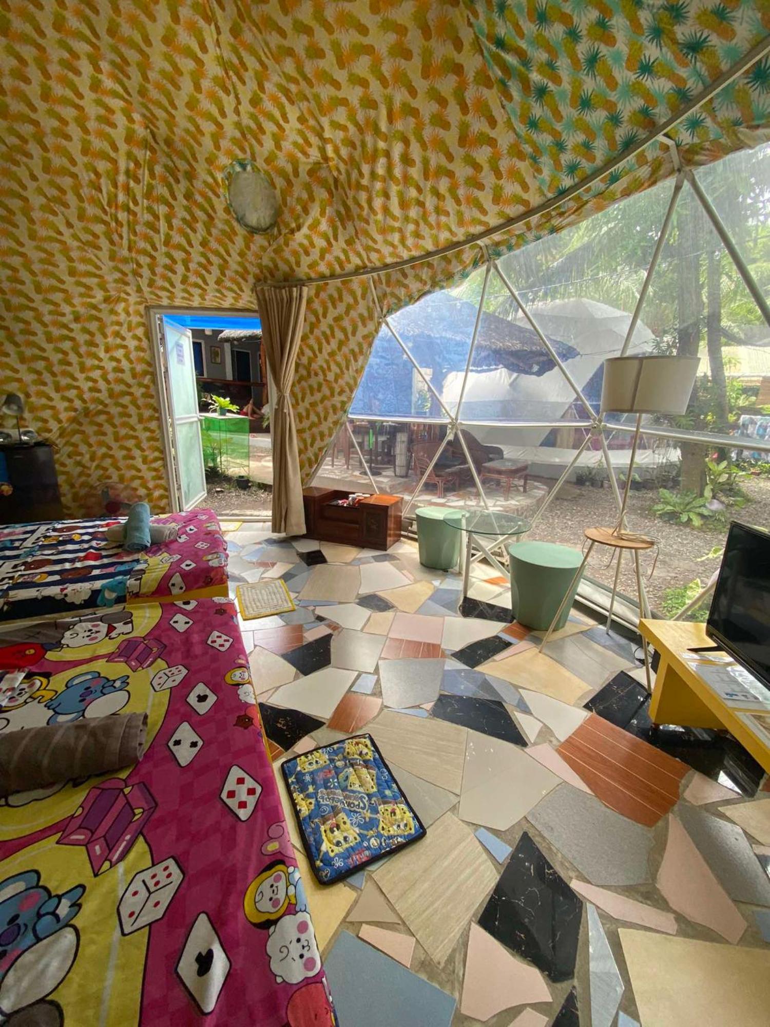 Glamping Dome Dauin Beach Resort Eksteriør billede
