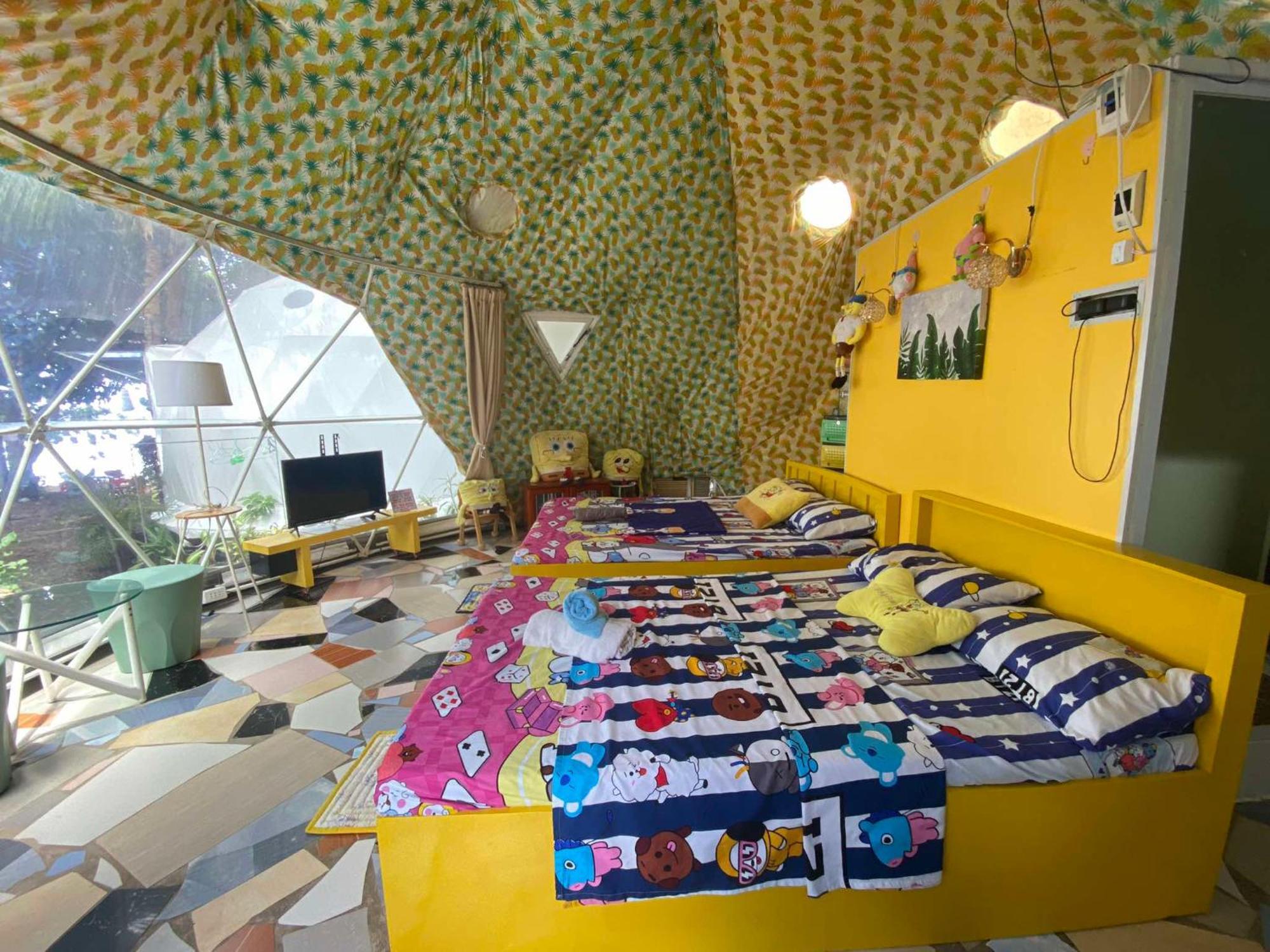 Glamping Dome Dauin Beach Resort Eksteriør billede