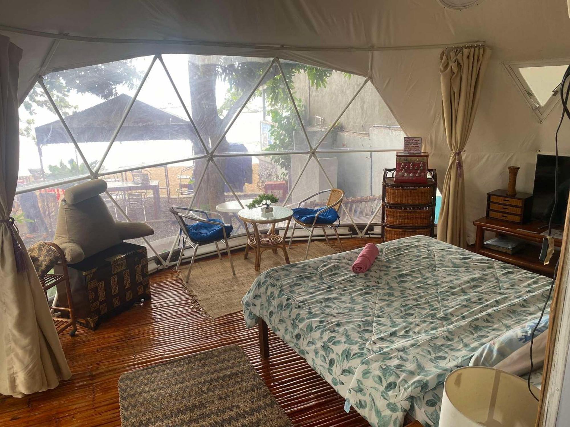 Glamping Dome Dauin Beach Resort Eksteriør billede
