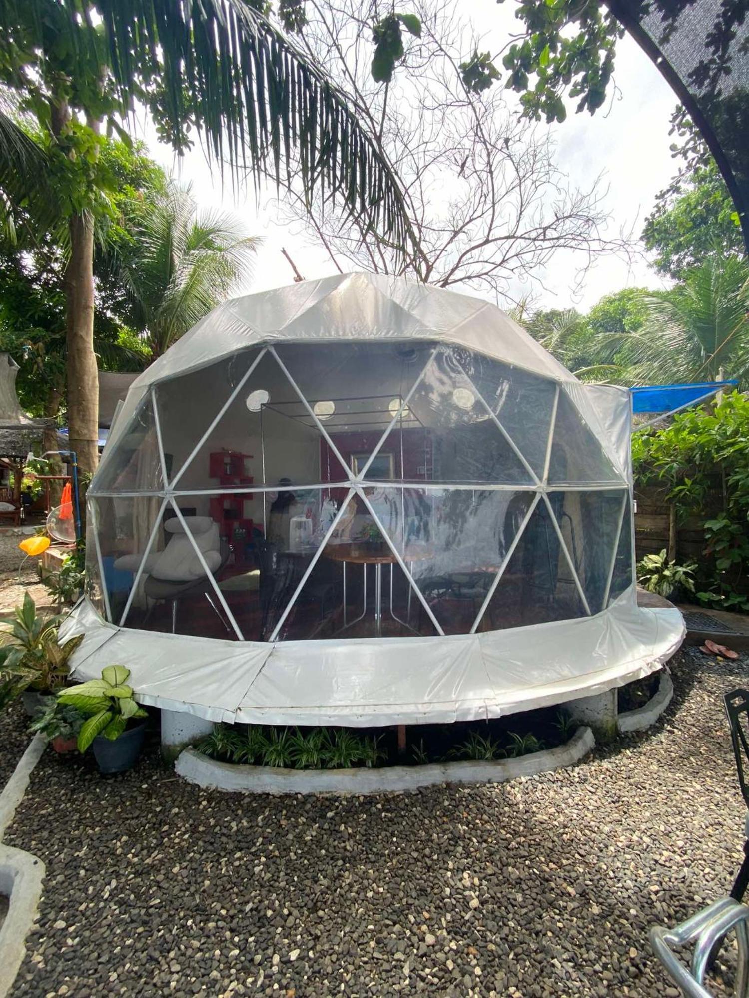 Glamping Dome Dauin Beach Resort Eksteriør billede