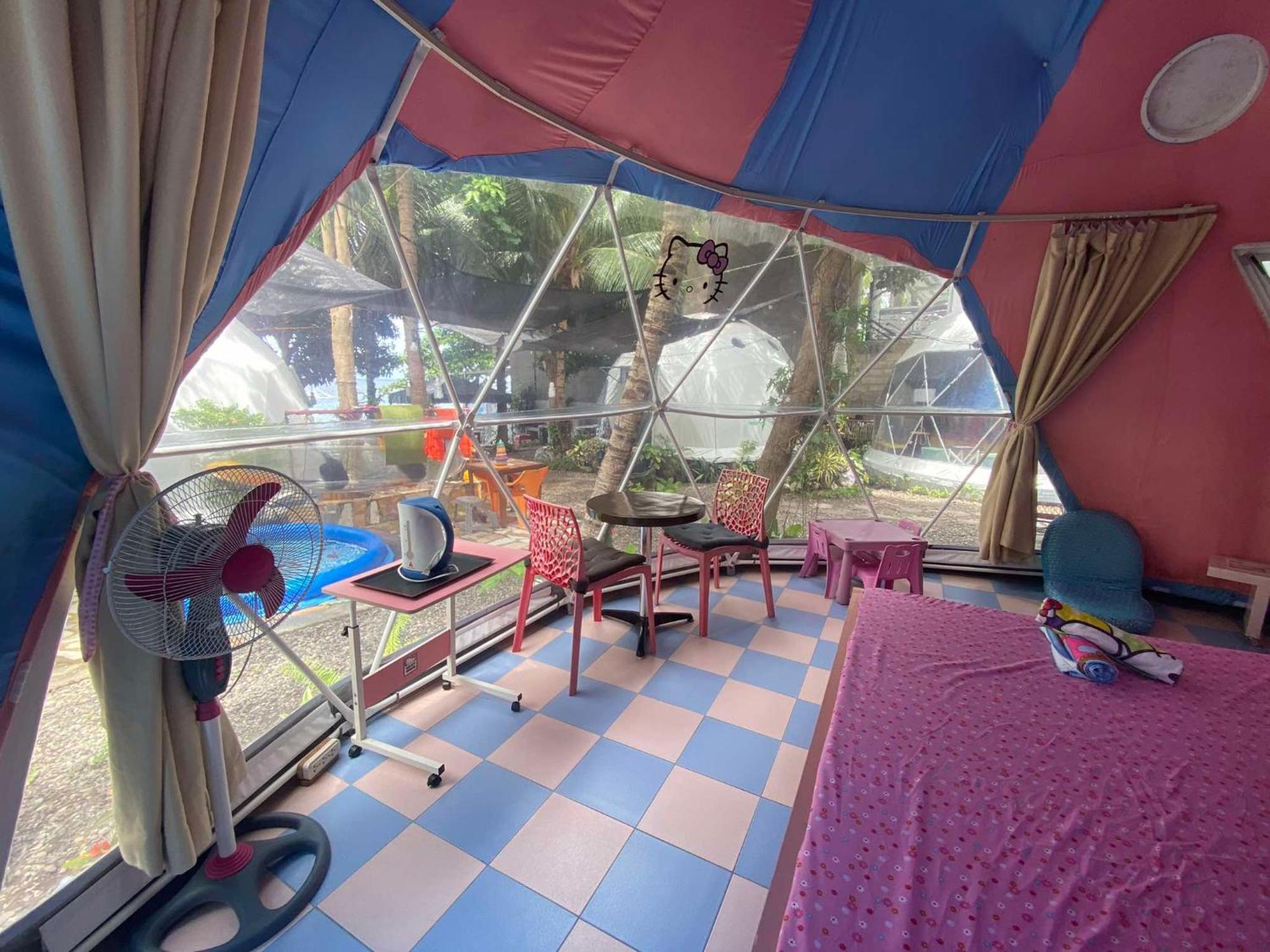 Glamping Dome Dauin Beach Resort Eksteriør billede
